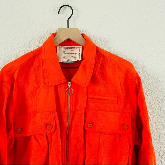 Anthropologie Cartonnier Eisenhower Jacquard Bomber Jacket - Picture 4 of 15